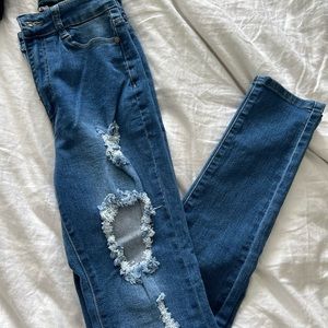 Fashion Nova ripped jeans